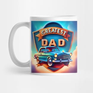 Vintage Car Greatest Dad Mug